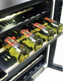 Vinotemp Connoisseur Series 46 Dual Zone Wine Cooler EL-46WCST