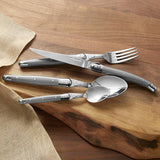 Laguiole Flatware Gray/Stainless Jean Dubost #22242