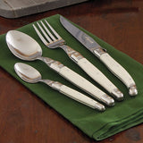 Laguiole Flatware Ivory/Stainless Jean Dubost #17313