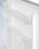 Summit 21" Wide Built-In All-Refrigerator, ADA-Compliant ALR46WSSTB