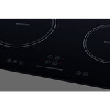 Summit 24" Wide 208-240V 4-Zone Induction Cooktop SINC4B241B