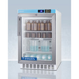 Accucold 20" Wide Built-In Pharmacy All-Refrigerator, ADA-Compliant ACR46GLCAL