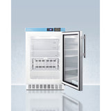 Accucold 20" Wide Built-In Pharmacy All-Refrigerator, ADA-Compliant ACR46GLCAL