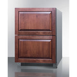 Summit 24" Wide 2-Drawer All-Refrigerator, ADA-Compliant (Panels Not Included) ADRD24PNR