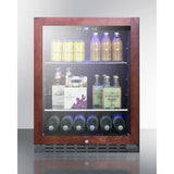Summit 24" Wide Built-In Beverage Cooler, ADA-Compliant (Panel Not Included) ALBV2466PNR