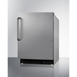 Summit 21" Wide Built-In All-Refrigerator, ADA-Compliant ALR47BCSSHV