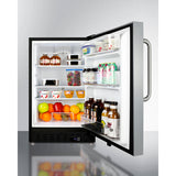 Summit 21" Wide Built-In All-Refrigerator, ADA-Compliant ALR47BCSS