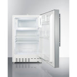 Summit 21" Wide Built-In Refrigerator-Freezer, ADA-Compliant ALRF48CSSHV