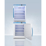 Accucold 24" Wide Performance Series All-Refrigerator/All-Freezer Combination ARG6PV-AFZ5PVBIADASTACK