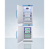Accucold 20" Wide Performance Series All-Refrigerator/All-Freezer Combination ARS32PVBIADA-AFZ2PVBIADASTACKLHD
