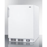 Summit 24" Wide Break Room Refrigerator-Freezer, ADA Compliant BKRF661BIADA