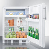 Summit 24" Wide Break Room Refrigerator-Freezer, ADA Compliant BKRF661BIADA