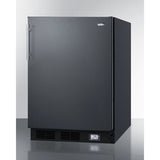 Summit 24" Wide Break Room Refrigerator-Freezer, ADA Compliant BKRF663BBIADA
