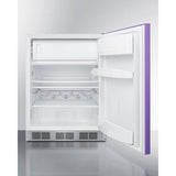 Summit 24" Wide Refrigerator-Freezer BRF611WHP
