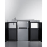 Summit 54" Wide All-In-One Kitchenette, ADA Counter Height CK55ADASINKL