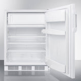 Summit 24" Wide Built-In Refrigerator-Freezer CT66WBI