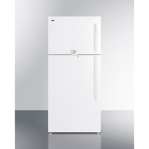 Summit 30" Wide Top Freezer Refrigerator CTR18WLLF2LHD