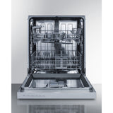 Summit 24" Wide Built-In Dishwasher, ADA Compliant DW2435SSADA