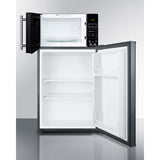 Summit Microwave/Refrigerator-Freezer Combination with Allocator MRF34BSSA