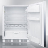 Summit 24" Wide Built-In All-Refrigerator FF61WBISSHHADA