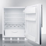 Summit 24" Wide Built-In All-Refrigerator FF61WBISSHVADA