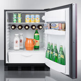 Summit 24" Wide Built-In All-Refrigerator, ADA Compliant (Panel Not Included) FF63BKBIIF