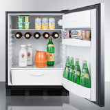 Summit 24" Wide Built-In All-Refrigerator, ADA Compliant FF63BKBISSHHADA