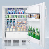 Summit 24" Wide Built-In All-Refrigerator, ADA Compliant FF6LWBI7NZADA