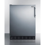 Summit 24" Wide Refrigerator-Freezer CT66BK2SSADALHD