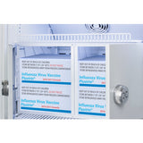 Summit 15 Cu. Ft. Upright Vaccine Refrigerator with Interior Lockers ARG15PVLOCKER