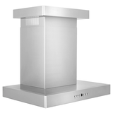 ZLINE 24" Convertible Vent Wall Mount Range Hood in Stainless Steel with Crown Molding (KECRN-24)