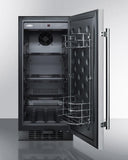 15" wide, built-in all-refrigerator FF1532BSS - Good Wine Coolers