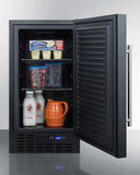 Summit 18" Wide Built-In All-Refrigerator, ADA Compliant FF1843BADA