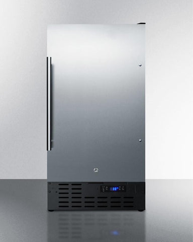 Summit 18" Wide Built-In All-Refrigerator, ADA Compliant FF1843BCSSADA