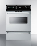 Summit 24" Wide Electric Wall Oven TEM721BKW
