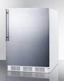 Summit 24" Wide Refrigerator-Freezer, ADA Compliant CT661WSSHV