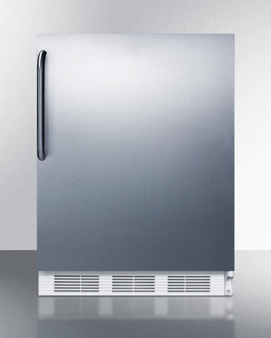 Summit 24" Wide Refrigerator-Freezer, ADA Compliant CT661WSSTBADA