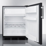 Summit 24" Wide Refrigerator-Freezer CT663BK