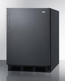 Summit 24" Wide Refrigerator-Freezer CT663BK