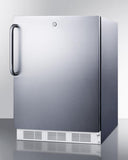 Summit 24" Wide Built-In Refrigerator-Freezer, ADA Compliant CT66LWCSSADA