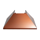 ZLINE Ducted ZLINE DuraSnow Stainless Steel® Range Hood with Copper Shell (8654C)