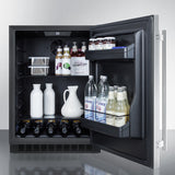 Summit 24" Wide Built-In All-Refrigerator, ADA Compliant AL54CSS