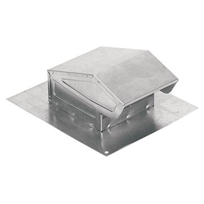 Broan Steel Roof Cap for 3" or 4" Round Duct 636AL