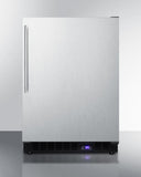 Built-in, 24 inch wide under-counter freezer SCFF53BXCSSHVIM - Good Wine Coolers
