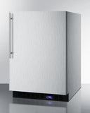 Built-in, 24 inch wide under-counter freezer SCFF53BXCSSHVIM - Good Wine Coolers