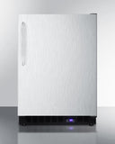 Built-in, 24 inch wide under-counter freezer SCFF53BXCSSTBIM - Good Wine Coolers