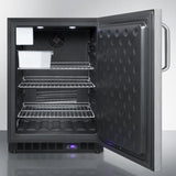 Built-in, 24 inch wide under-counter freezer SCFF53BXCSSTBIM - Good Wine Coolers