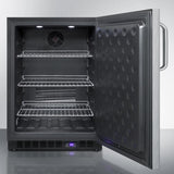 Built-in, 24 inch wide under-counter freezer SCFF53BXCSSTB - Good Wine Coolers