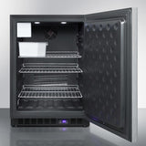 Built-in, 24 inch wide under-counter freezer SCFF53BXSSHHIM - Good Wine Coolers