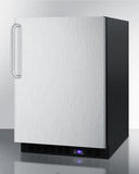 Built-in, 24 inch wide under-counter freezer SCFF53BXSSTBIM - Good Wine Coolers